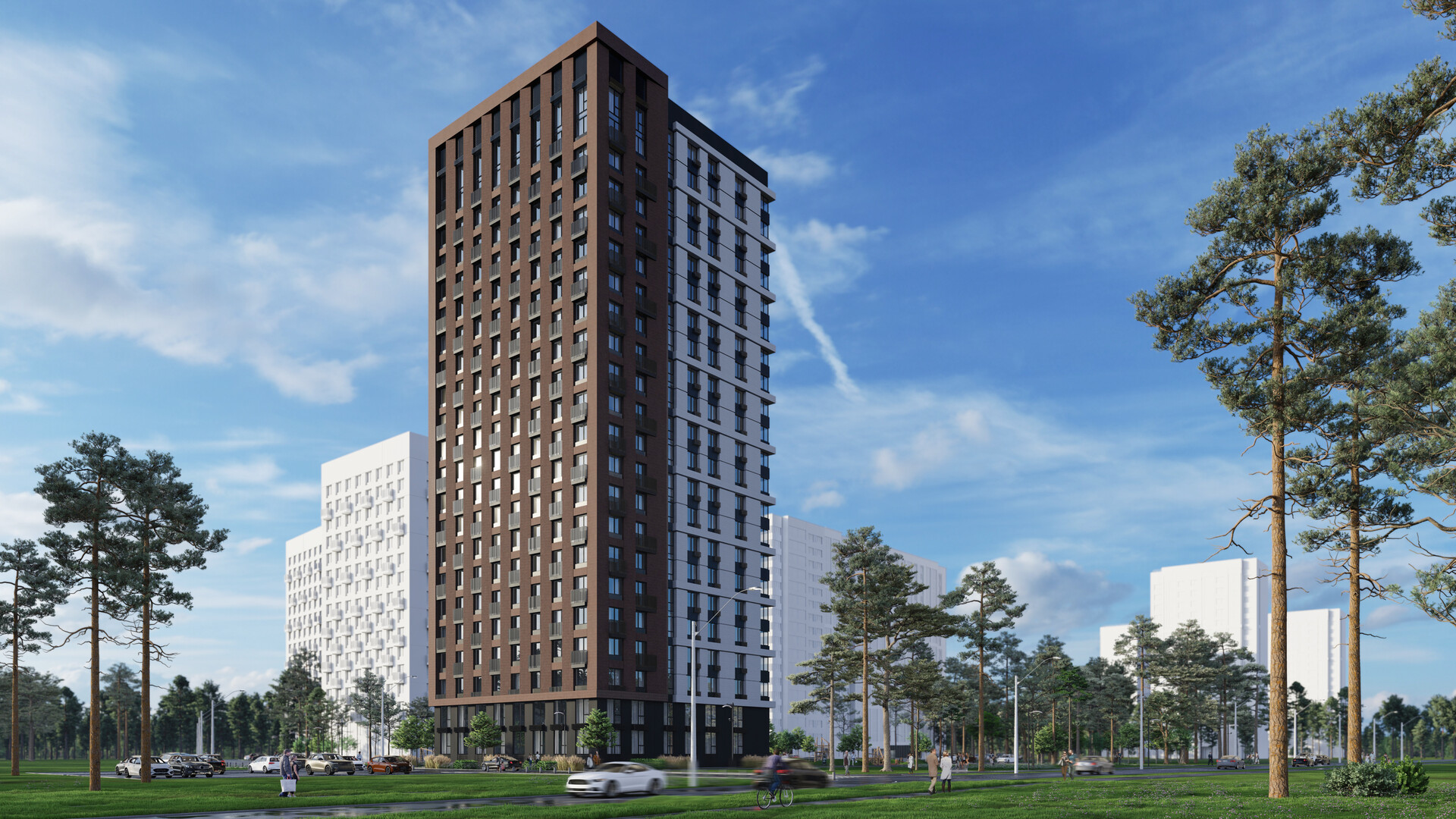 1-комнатная квартира, в ЖК Шервуд, ЖК Шервуд ул. Нагорная 6-я, д. 15г/12, №11