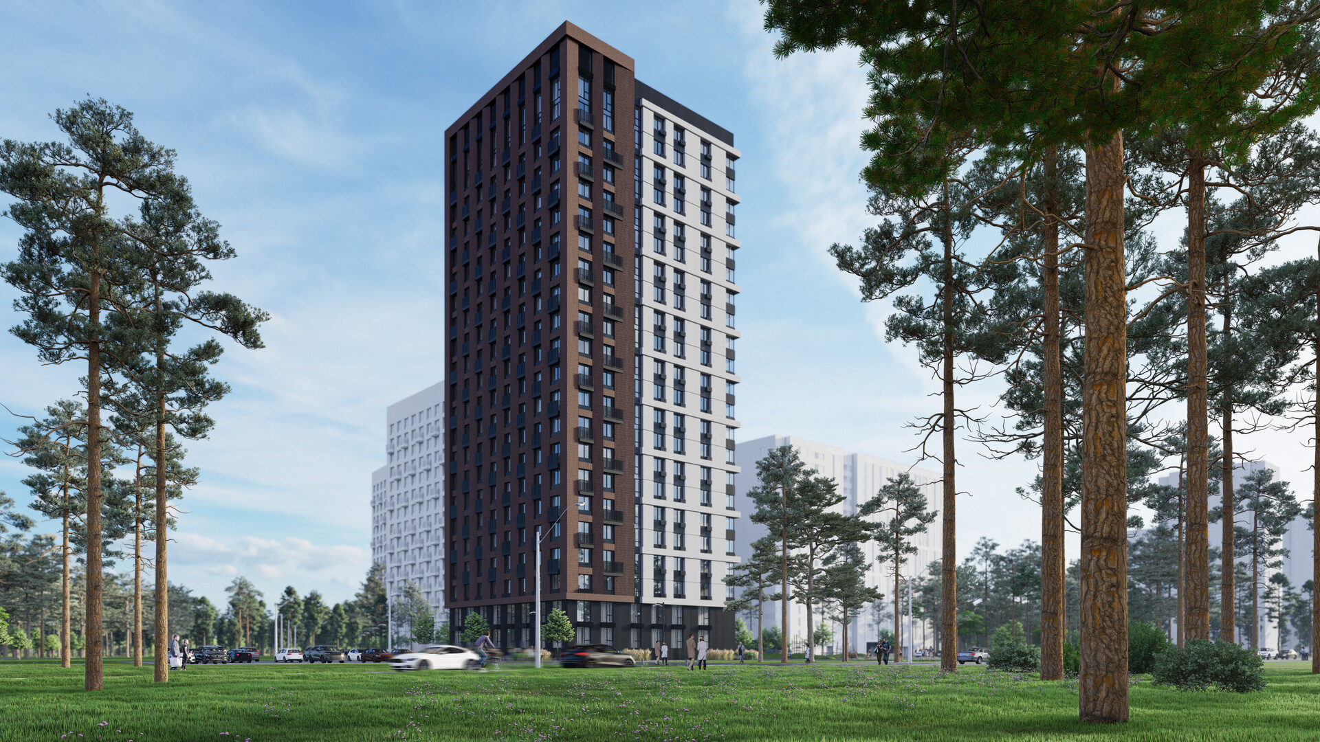1-комнатная квартира, в ЖК Шервуд, ЖК Шервуд ул. Нагорная 6-я, д. 15г/12, №11