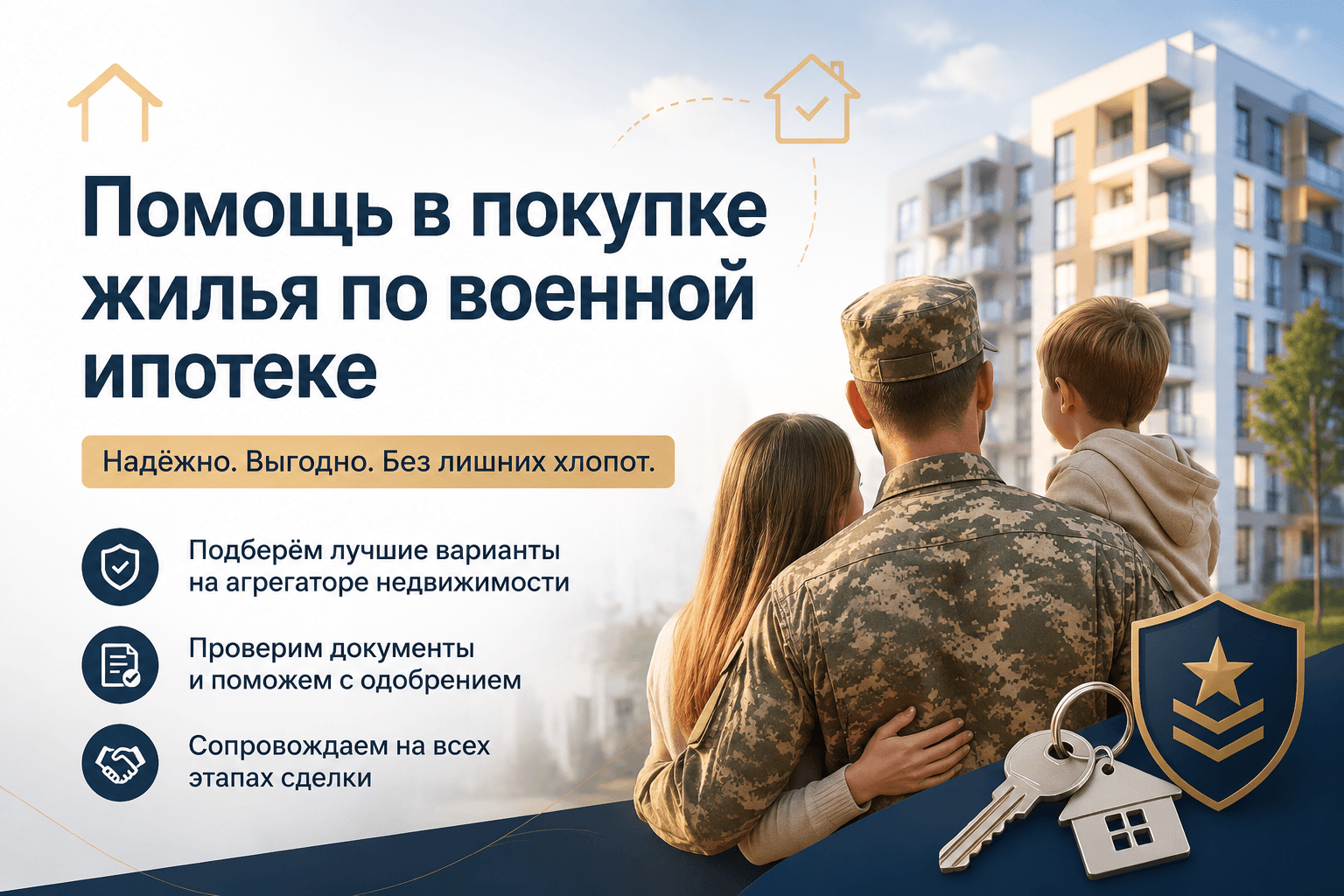 Приобритение вторичного жилья по военной ипотеке